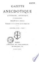 Gazette anecdotique