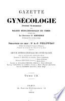 Gazette de gynécologie