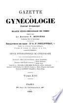 Gazette de gynécologie