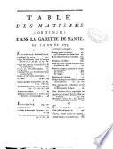 Gazette de santé, contenant les nouvelles découvertes sur les moyens de se bien porter & de guérir quand on est malade