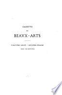 Gazette des beaux-arts