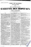 Gazette des hôpitaux civils et militaires