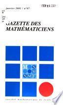 Gazette des mathématiciens