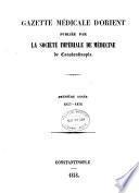 Gazette médicale d'orient