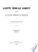 Gazette médicale d'Orient