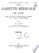 Gazette médicale de Lyon