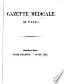 Gazette médicale de Paris