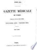 Gazette médicale de Paris