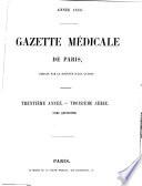 Gazette médicale de Paris