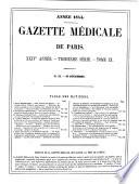 Gazette médicale de Paris