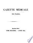 Gazette médicale de Paris