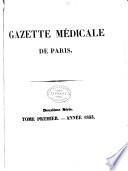 Gazette médicale de Paris