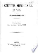 Gazette médicale de Paris