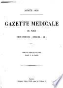 Gazette médicale de Paris