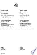 Gazette OMPI des marques internationales