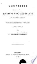 Gedenkbuch des Metzer bürgers Philippe von Vigneulles aus den jahren 1471-1522