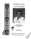Généalogie ascendante de Marie-Rose Daudelin