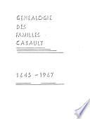 Généalogie des familles Casault