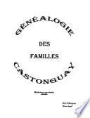 Généalogie des familles Castonguay
