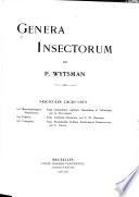 Genera insectorum