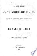 General Catalogue