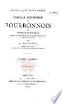 Générale description du Bourbonnois