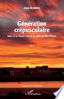 Génération crépusculaire