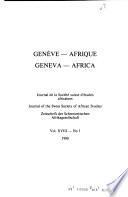 Geneva-Africa