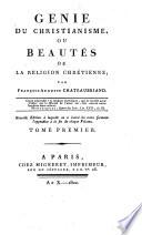Génie du christianisme, ou Beautés de la religion chrétienne