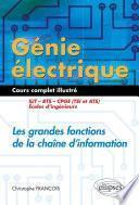 Génie électrique - Cours complet illustré - Les grandes fonctions de la chaîne d’information - IUT, BTS, CPGE (TSI et ATS), écoles d’ingénieurs