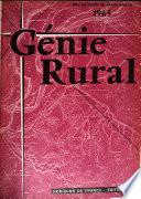 Génie rural et l'électricité rurale