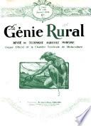 Génie rural et l'électricité rurale
