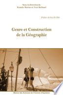 Genre et Construction de la Géographie