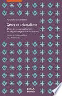 Genre et orientalisme