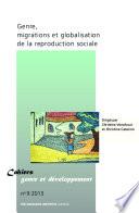 Genre, migrations et globalisation de la reproduction sociale