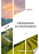 Géographie du peuplement - 4e éd.