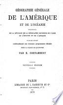 Géographie générale de l'Amérique et de l'Océanie