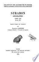 Géographie: Livre XI. Anatolie