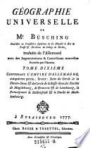 Géographie Universelle