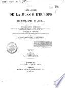 Geologie de la Russie d'Europe et des Montagnes de l'Oural