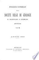 Géologie, paléontologie, hydrologie