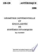 Géométrie différentielle et singularités de systémes dynamiques