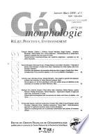 Géomorphologie