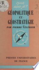 Géopolitique et géostratégie