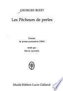 Georges Bizet, Les pêcheurs de perles