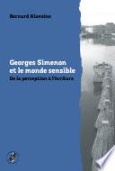 Georges Simenon et le monde sensible