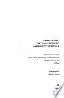 Georges Sion, lecteur attentif de Marguerite Yourcenar