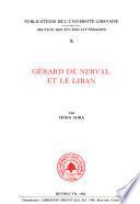 Gérard de Nerval et le Liban