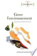 Gérer l'environnement