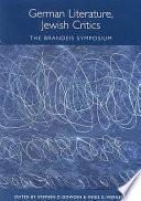 German Literature, Jewish Critics